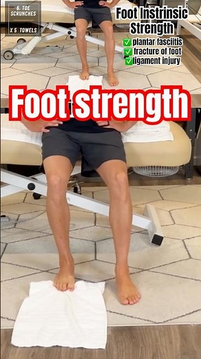 How to strengthen the intrinsic muscles of your foot #plantarfasciitis #footpainrelief #physiotips