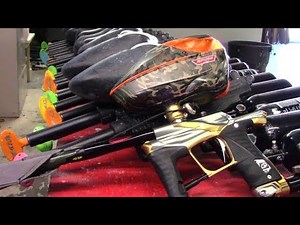 Planet Eclipse EGO LV1.5 Paintball Gun - Review - Shooting - Gameplay