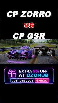 CP ZORRO VS CP GSR Drag Race #gamemasters #drivezoneonline