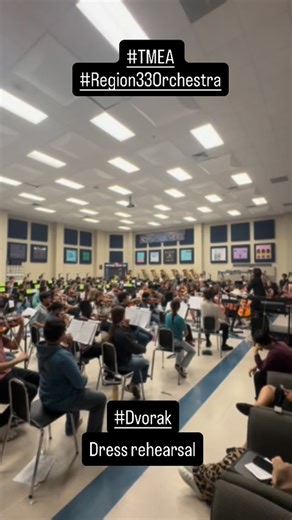 Helen H. Cha-Pyo on Instagram: "Couldn’t be prouder of these young musicians!! #tmea #region33orchestra #Dvorak9"