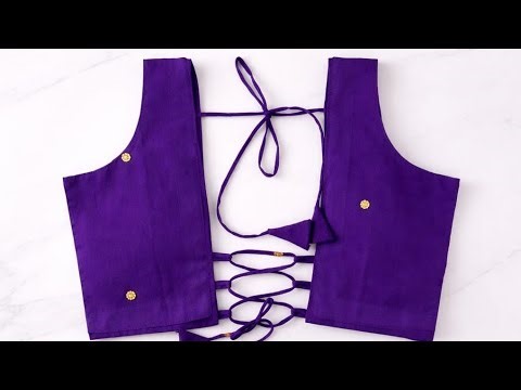 Simpal or aasan tarike se Dori wala beak Nek design kese banaye|beak Nek design|blouse Nek design