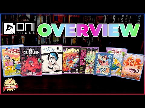 Oni Press Overview: Adventure Time Compendium Vol. 1 |Cemetery Kids Don't Die Vol. 1 | Wet Moon