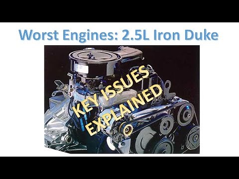 Worst Engines of All Time: GM's 2.5L Iron Duke 4-Cylinder
