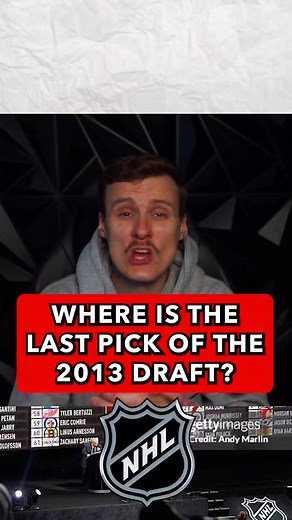 Where is the last pick of the 2013 NHL Draft? Well he's Swedish and was taken by the Chicago Blackhawks. #nhl #hockey #nhldraft #chicagoblackhawks