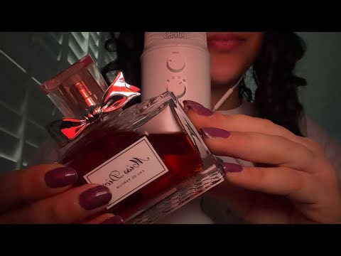 ASMR | Glass Tapping and Scratching w/ Up-Close Whispering