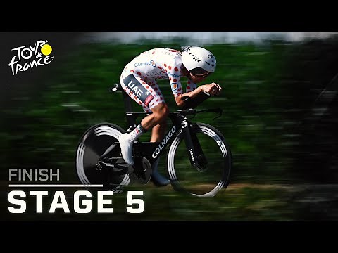 Highlights: 2025 Tour de France, Stage 5 finish | Cycling on NBC Sports