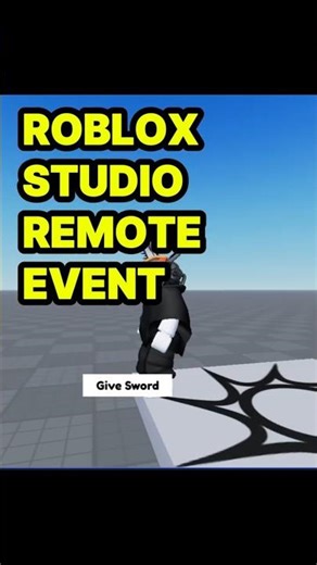 Roblox Studio - Roblox RemoteEvents Explained in 30 Seconds