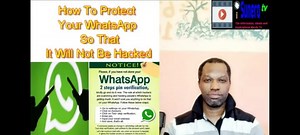 How To Protect Your WhatsApp(Turn On The 2 Steps Verification Pin) | Sunero tv