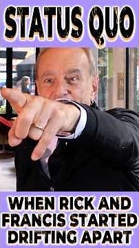 That time in the 1980s when STATUS QUO key members started to drift apart! #statusquoshorts