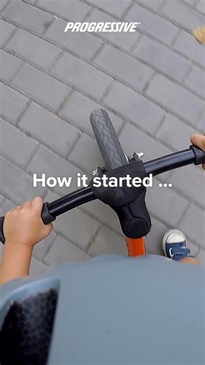 They grow up so fast! But Progressive motorcycle coverage protects bikers and their changing needs. | Progressive