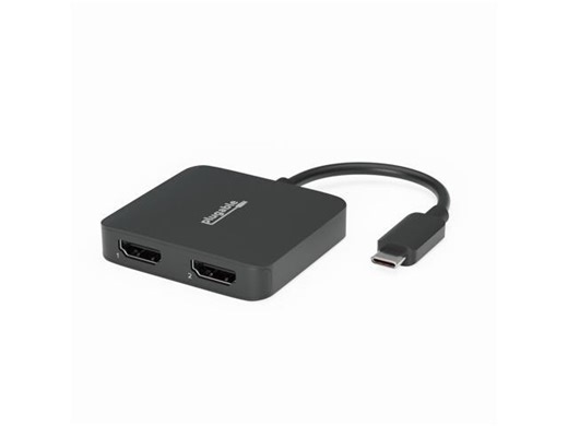 USB C to HDMI Adapter for Dual Monitors 4K 60Hz, Compatible with Windows, Chromebook, USBC Thunderbolt USB4 Laptops, MST Extended Display Type C Multi HDMI Port Adapter, Driverless USBC-MSTH2 - Newegg.com