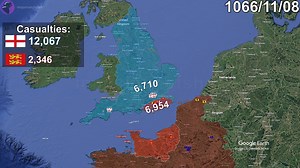 The Norman conquest in 1 minute