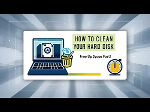 How to Clean Your Computer Hard Disk: Free Up Space Fast! Hard Disk Cleanup