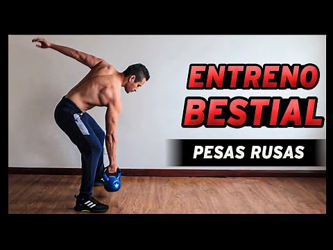 BEAST MODE WORKOUT! 💪 Kettlebell routine for your UPPER BODY