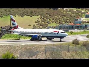 Airbus A320 Neo British Airways Takes Off from Short Runway – Impressive Performance!