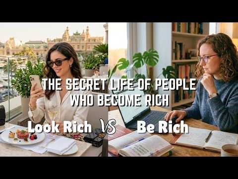 The Secret Life of People Who Become Rich | Look Rich vs Be Rich