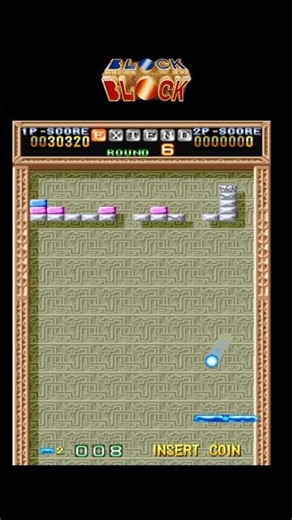 Block Block 6 – Classic Arcade Gameplay#shorts