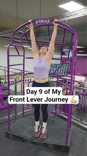 My Front Lever Journey (Day 9)