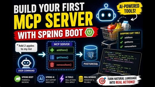 Build Your First MCP Server with Spring Boot | AI Can Control Your Backend | how to build MCP server | Piyush Kumar