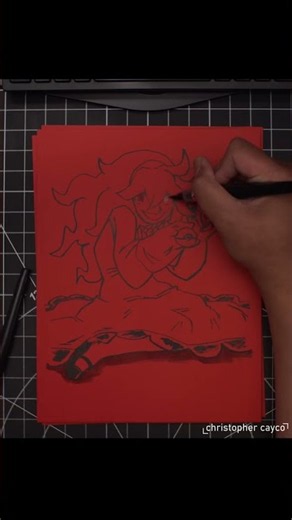 Pokemon Hex Maniac | ✒️ Traditional Ink Sketch