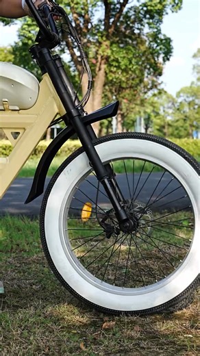 Retro vintage full suspension fat tire electric hybrid bicycles ebike #ebike #electricbike #ebikelife #ebiketiktok #electricbicycle #ebikewithtank #ebikestyle #retrobike #vintagebike #fattirreebike #fatbike #aimos #beecoolbikes | Aimos Factory