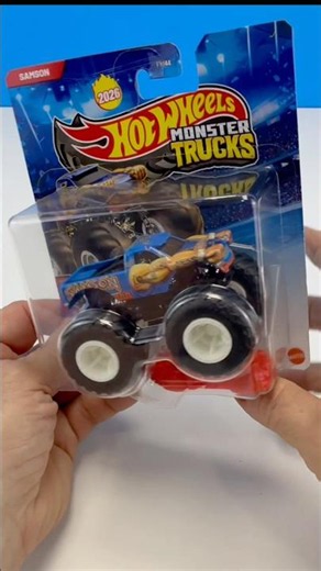 🤯2026 Hot Wheels Monster Trucks SAMSON unboxing asmr #diecastmonster