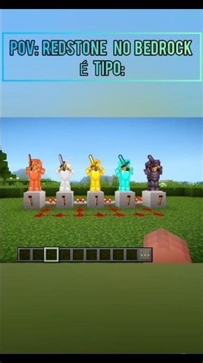 Bedrock sendo Bedrock |Minecraft Redstone Tutorial |Minecraft Redstone