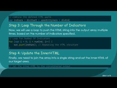 How to Dynamically Add Arrays Based on Variable Index in JavaScript