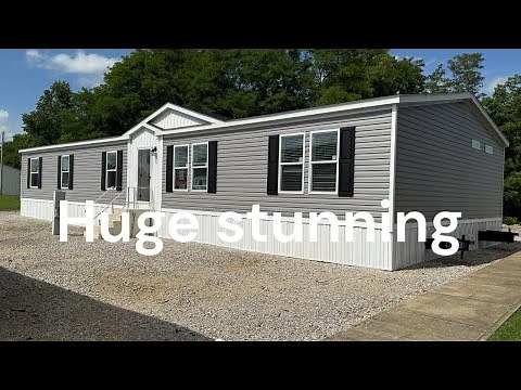 🏡 Fleetwood | Double Wide Mobile Home Tour – Brady Bunch Style! 🏡 Model 32684