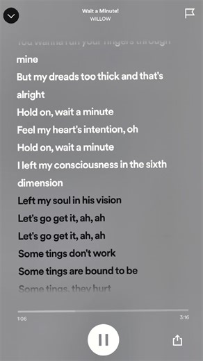 Wait a Minute - Willow Smith Speed Up Song