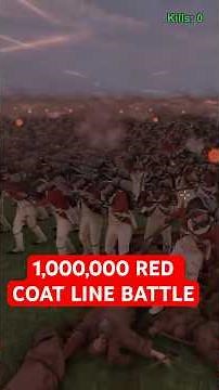 1,000,000 Red Coat LINE BATTLE vs 21,000,000 PEASANT DEATH CHARGE! #uebs2 #battle #cinematic