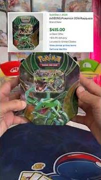 Should I Open it? Or Should I Keep it Sealed? - Episode 507 - Rayquaza EX XY Tin from 2016