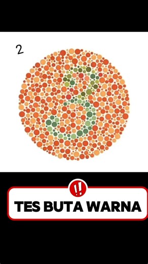 Tes Buta Warna #tesbutawarna #psikotes