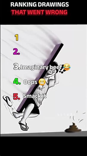 Ranking the Funniest Drawings Gone Wrong #shorts