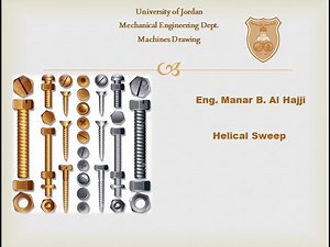 HELICAL SWEEP PART 1
