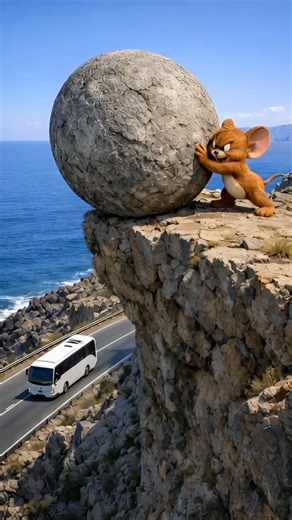 This Little Jerry 🐭 Saved an Entire Bus of Peoples