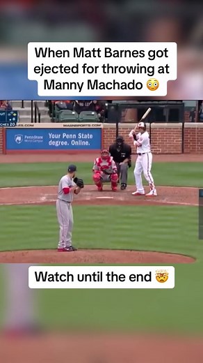 Red Sox wanted their revenge on Manny after spiking Dustin Pedroia 👀😳 #baseball #redsox #orioles #mannymachado #dustinpedroia #rivalry (via: @MLB)