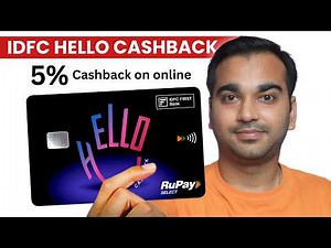 IDFC First Hello Cashback Credit Card Review: 5% Cashback & UPI Benefits (2026)