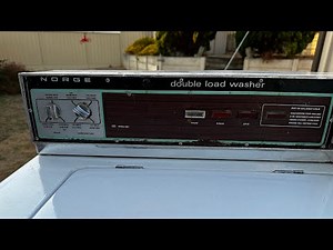 Norge Vintage Coin Op Washer