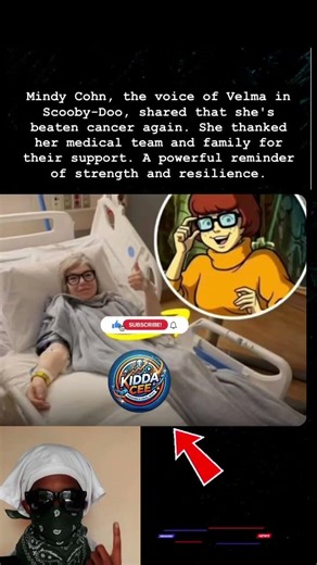 Velma Voice Actress Wins Battle with Cancer #trending #scoobydoo #cancersurvivor #healthupdate