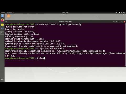 Python Import Error Module Not Found Error : No Module Named NetworkX