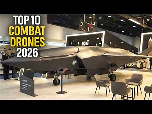 Top 10 Next Generation Combat Aerial Drones 2026 Revealed at UMEX United Arab Emirates