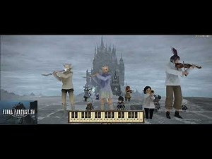 【FF14楽器演奏】合奏モードで「Dragonsong」/ FFXIV Bard performance: Dragonsong