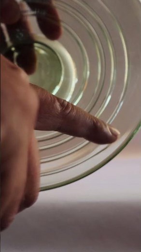 Vintage Glass Bowl - Whitefriars Sea Green 9031 Pattern Bowl, Designed By Tom Hill, 1935.