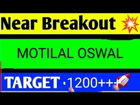 MOTILAL OSWAL SHARE LATEST NEWS TODAT/MOTILAL OSWAL SHARE TARGET/MOTiLAL OSWAL SHARE ANALYSIS