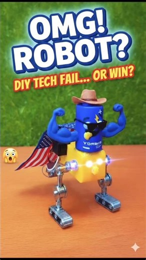 😱DIY Tech Fail or Absolute WIN? ✨ #robotics #diy #engineering #usashorts #fypusa #viral