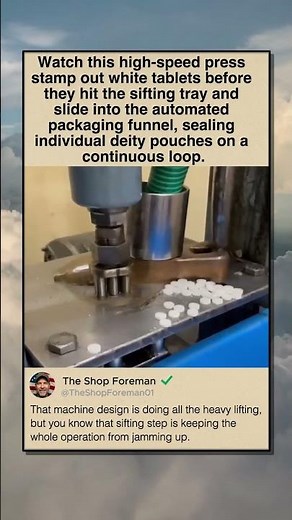 HIGH SPEED CAMPHOR TABLET PACKAGING LINE