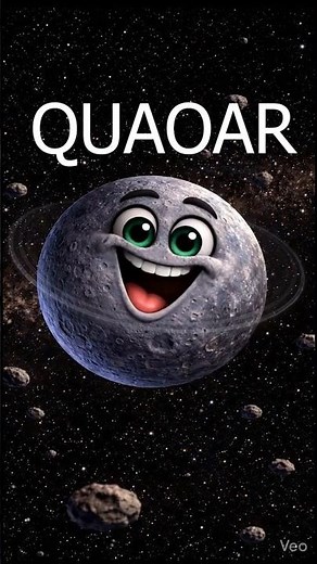 Quaoar: a Kuiper Belt object with rings! #astronomy