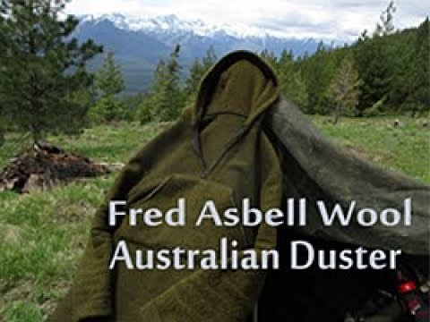 Fred Asbell Wool and Australian Duster for Wilderness Sustainability