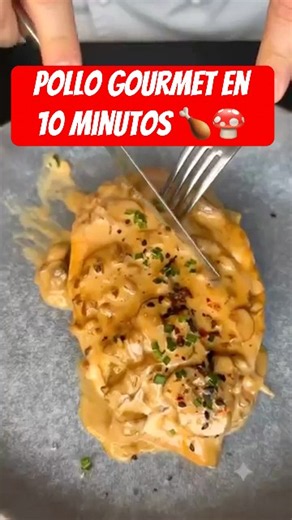 Gourmet Chicken in 10 Minutes 🍗🍄